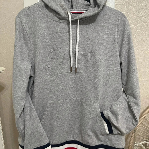 Tommy Hilfiger Tops - Tommy Hilfiger Hoodie Sweatshirt gray L